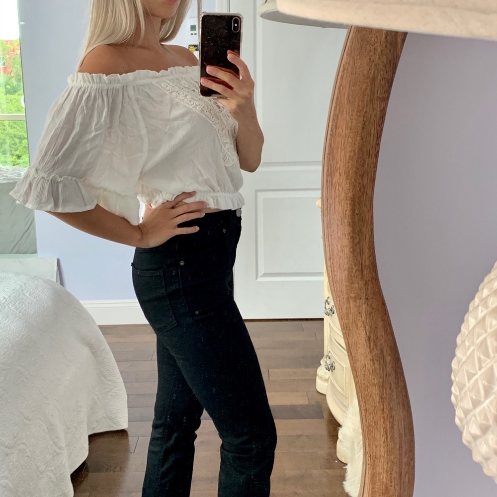 3 FOR $35 - Hollister Off Shoulder Peasant Top - Picture 2 of 8